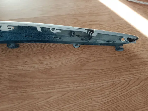 MERCEDES CLASSE E W 211 LISTELLO PARAURTI ANTERIORE DESTRO CROMO A2118801012 image 8