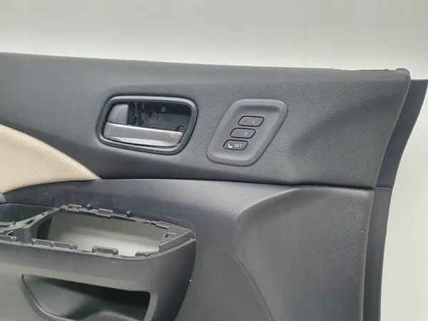 Painel de Porta Frontal Esquerdo Honda CR-V IV Couro Bege OEM image 2