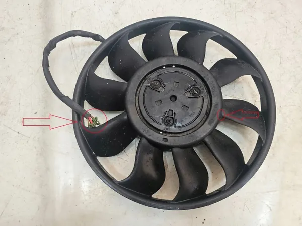 Ventilateur de radiateur Audi OE 80A959455A image 2