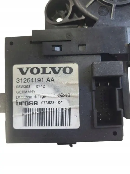 Motor ventana trasera OEM 080727 Lado derecho Volvo V50 image 3