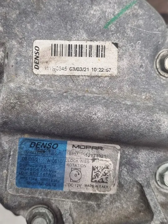 Compressore Aria Condizionata Fiat 500 1.0 MILD-HYBRID OEM 52121921 image 6