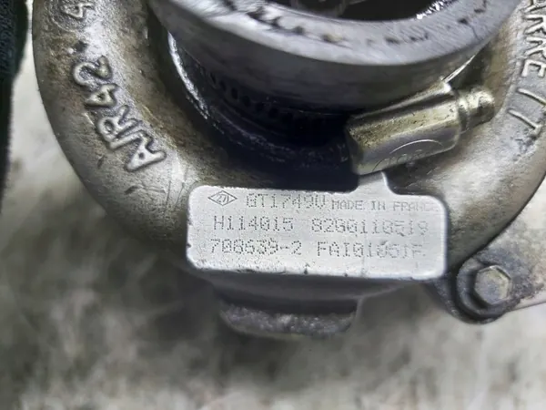Turbocompressor OEM 8200110519 para Renault Laguna II 1.9 DCI image 6