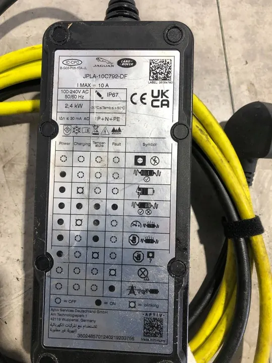 Oplaadkabel Jaguar I-Pace JPLA10C792DF image 3