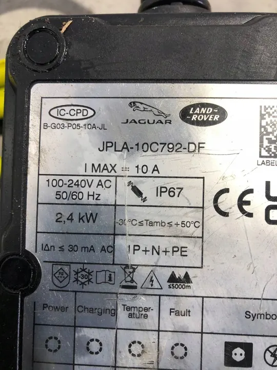 Oplaadkabel Jaguar I-Pace JPLA10C792DF image 7