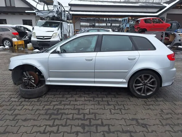 AUDI S3 A3 8P 8PA LIFT 2008-10 VASEN PEILI ALUMIINI 10-PIN image 2
