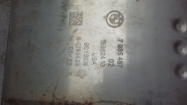 Silenciador BMW G05 G06 G07 image 2