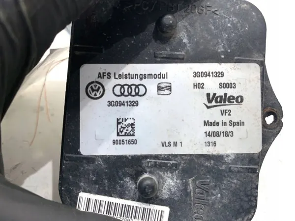 VW Passat B8 Headlight Leveling Module 3G0941329 image 4