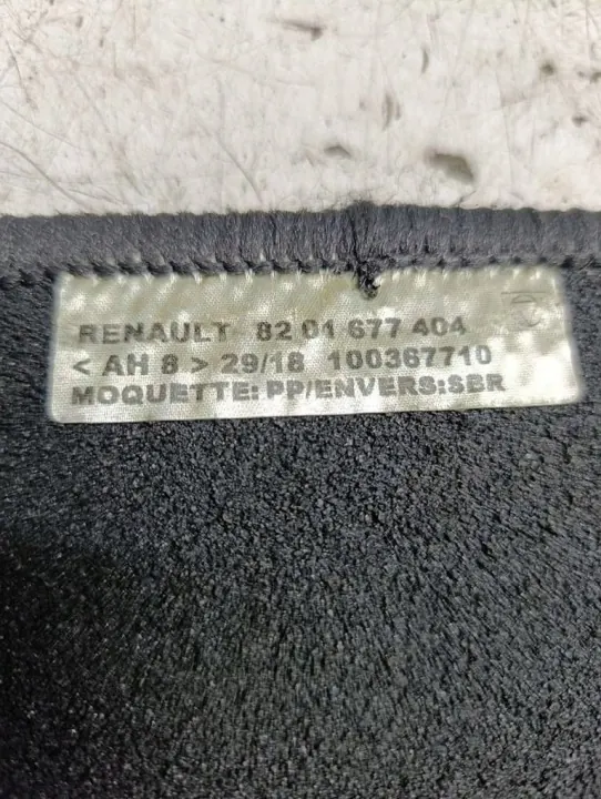 Renault Captur I 13-19 Matta set OEM 8201677404S5 image 3