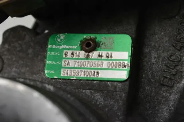 Käytetty turbo OEM 8514667 BMW 1-sarja F20 image 3