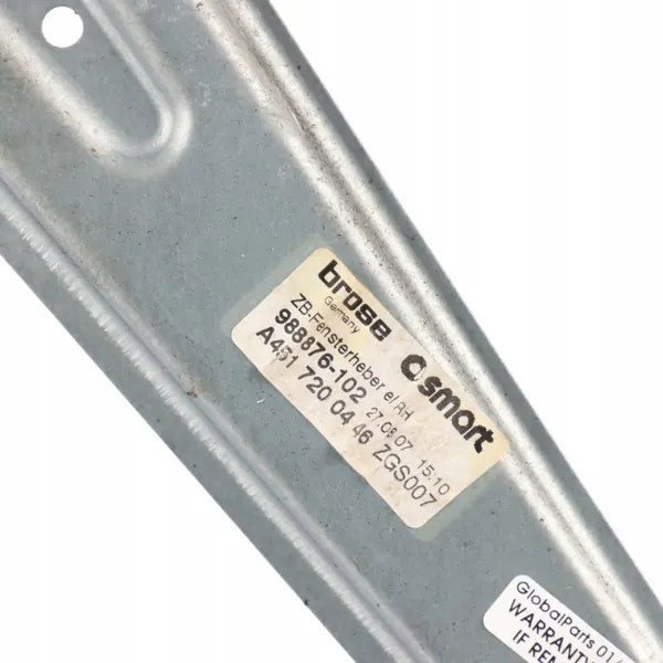 Smart A451 ikkunanohjainmoottori OEM A4517200446 image 4