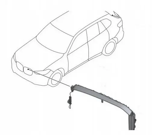 BMW X5 G05 Kühlergrill Lichtmodul Linke Seite OEM image 10