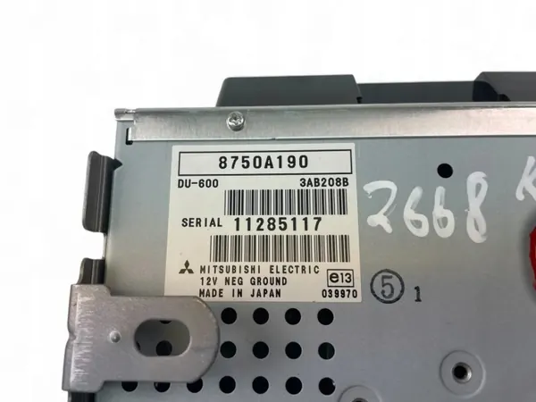 Bordcomputer Mitsubishi L200 OEM 8750A190 Gebraucht image 8
