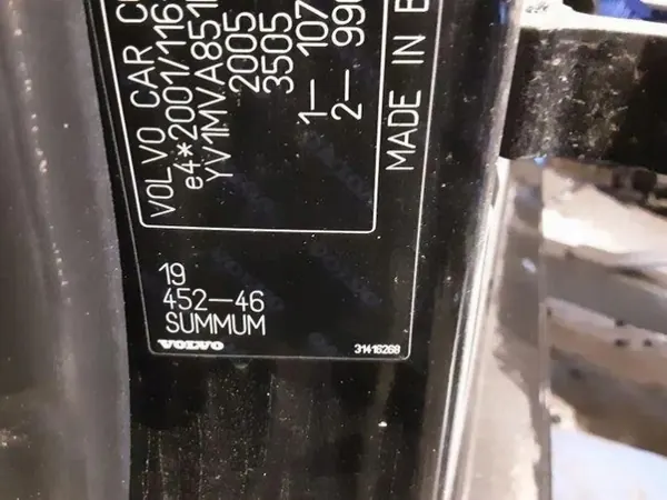 Brandstofklepmotor OEM 31278862 voor Volvo V40 Estate image 4