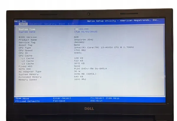 Coperchio completo con display DELL INSPIRION 3542 15,6" image 3