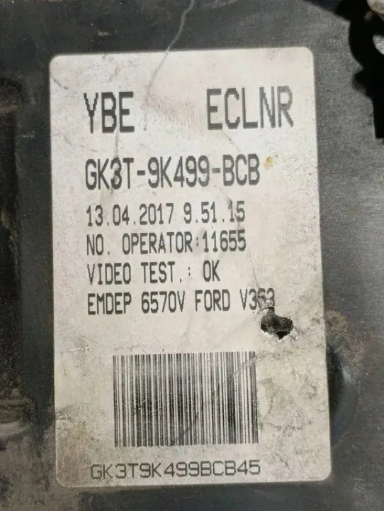 Módulo Conforto OEM GK3T9K499BCB para Ford Transit Custom image 7