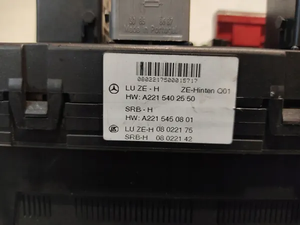 Mercedes BSI-modul OEM A2215451362 A2215402550 image 4