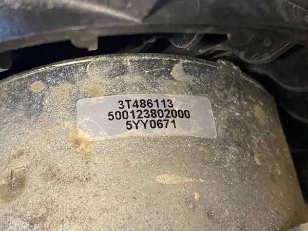 Jaguar radiatorventilator OEM 500123802000 - Gebruikt image 3