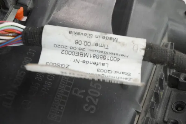 OEM A2428170720 virtajohto Mercedes C-luokan autoon image 4