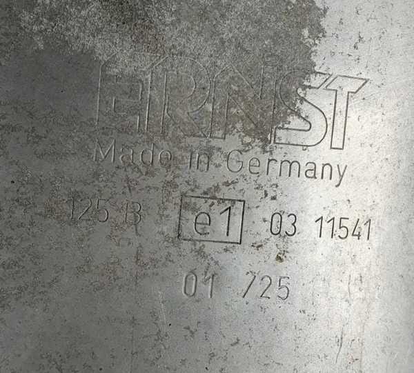 Endschalldämpfer Auspuff Fiat 500 1.2 8V OEM 0311541 image 6