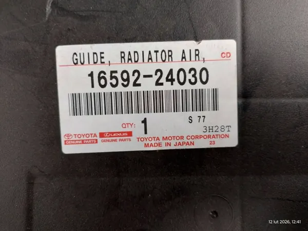 Ratt Airbag Lexus OEM 16592-24030 Fram image 5