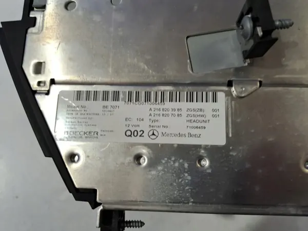 CD-wisselaar OEM A2168203985 voor Mercedes-Benz S-Klasse image 5