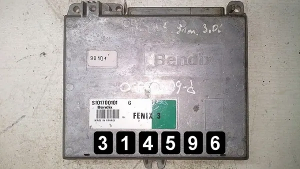 ECU Peugeot usado OEM AM-314596 para 605 1991 image 2