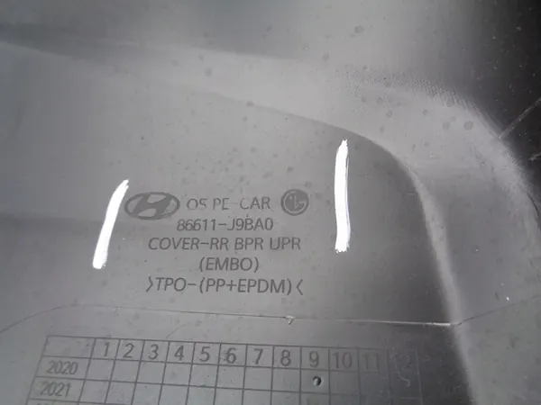 Parachoques trasero Hyundai Kona 20 Lift OEM 86611-J9BA0 image 9