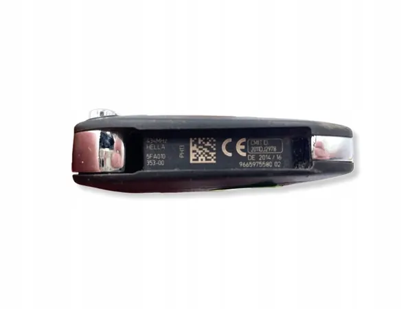 Télécommande Peugeot OEM 9665975580 pour 308/408/508 image 7