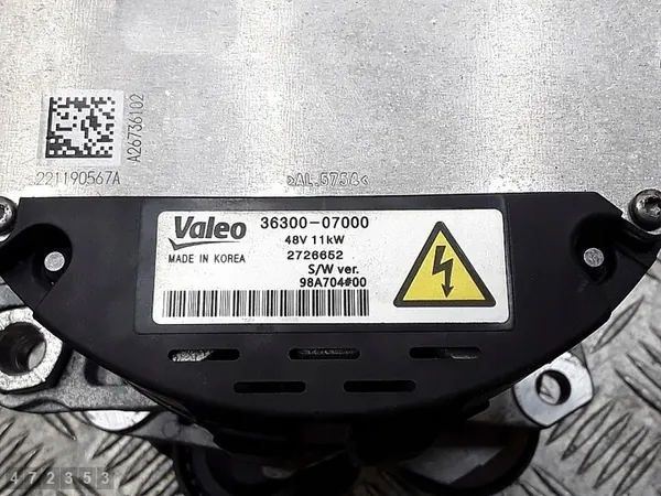 2022 Hyundai Bayon Alternator 1000turbohybrid 3630007000 image 7