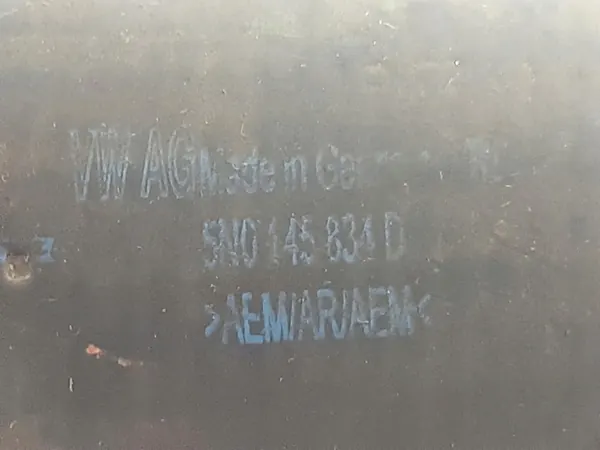 Manguera Intercooler VW TIGUAN I 2.0 TDI 5N0145834D image 3