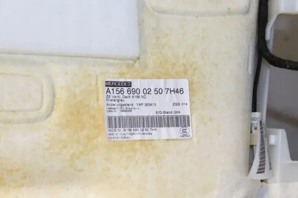 Mercedes GLA 45 AMG Innertak OEM A1566900250 image 8