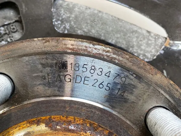 OEM FBZ24289 framhjulsnav för Opel Zafira C image 5