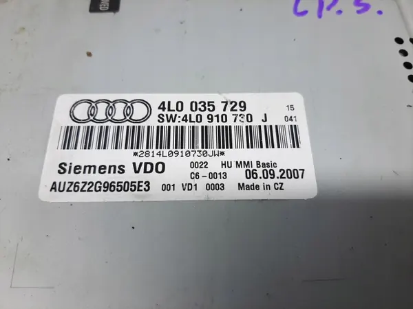 Audi CD-Wechsler 4L0035729B für A6 A8 Q7 image 4