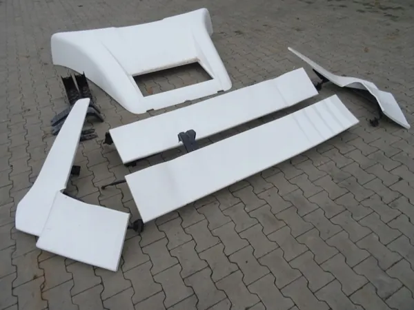 Deflectores spoiler MAN TGX Euro 6 - Blanco XLX image 2