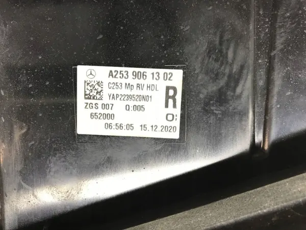 FT-135 MERCEDES GLC COUPE 253 W253 LIFT ACHTERLAMP A2539061302 image 10