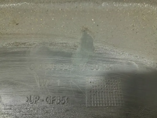 MERCEDES CLC CL203 Motor Undertray A2035243630 image 7