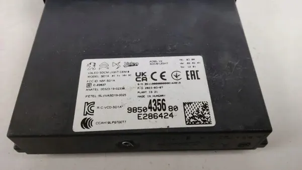 Módulo Control Luces OEM 9850435680 para Peugeot 208 II image 4