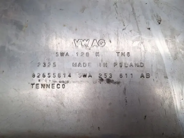 Silencieux échappement OEM 5WA253611AB VW Golf VIII image 7