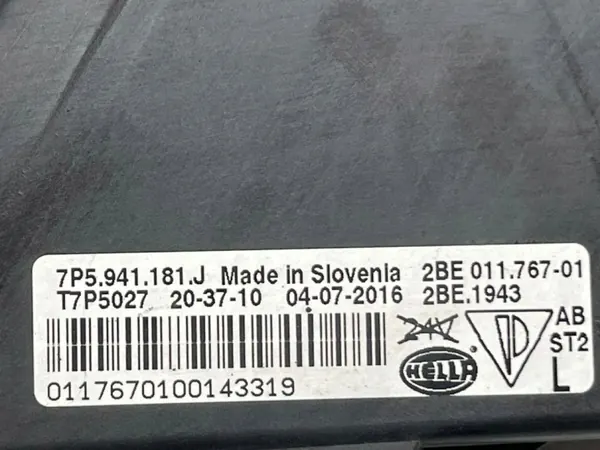 Porsche OE 7P5941181J Linke LED DRL Blinkleuchte image 3