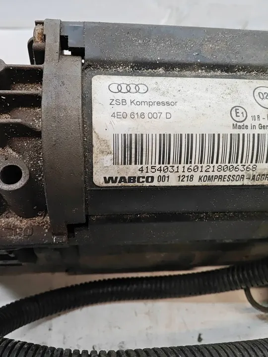 Pompa di sospensione pneumatica Audi A8 D3 4E0616007D image 4