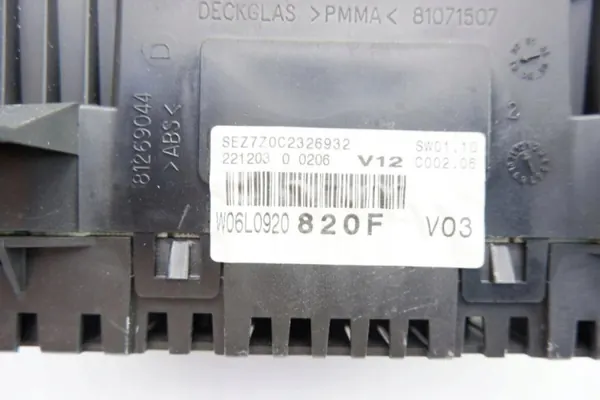 Nopeusmittari OEM W06L0920820F Seat Ibiza III 1.4 16V image 7