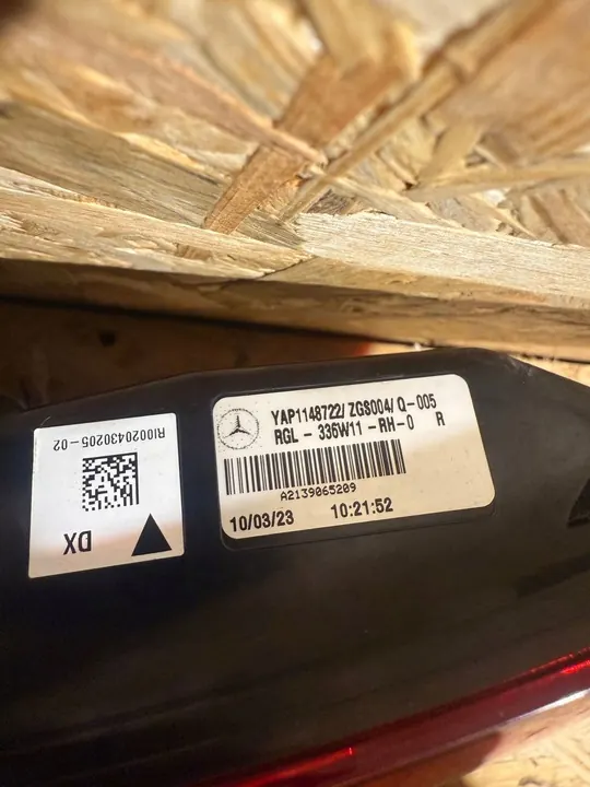 Achterlicht Mercedes E-Klasse W213 Sedan LED image 5