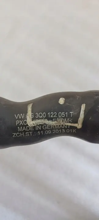 VW Arteon waterleiding OEM 3Q0122051T - Gebruikt image 3
