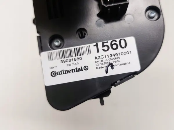 Panneau de Contrôle Climatique OPEL MOKKA X 39081560 image 5