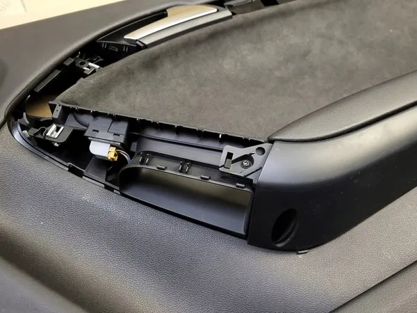 Rechter Alcantara armsteunpaneel Audi A5 8T Coupe image 6