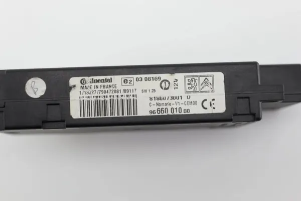 Module de commande OEM 9666001080 pour Peugeot 207 1.4 image 4