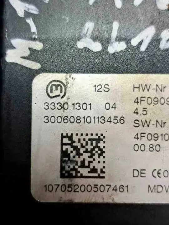 Sytytyskytkin OEM 33301301 Audi A6 Avant 2.0L:lle image 3