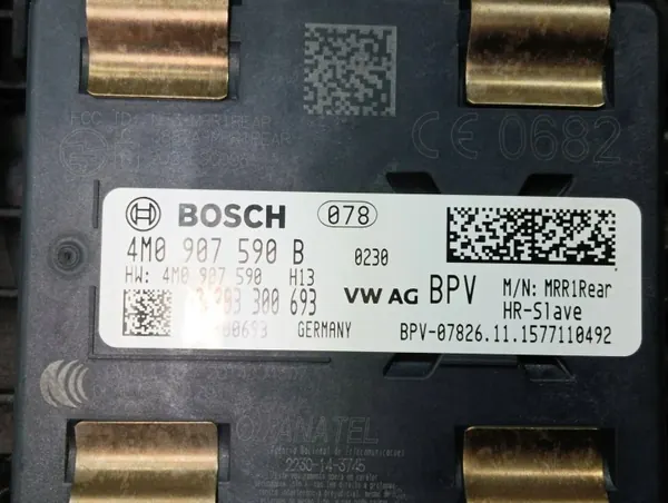OEM 4M0907590B Spurhalteassistent Radar Sensor Audi image 3