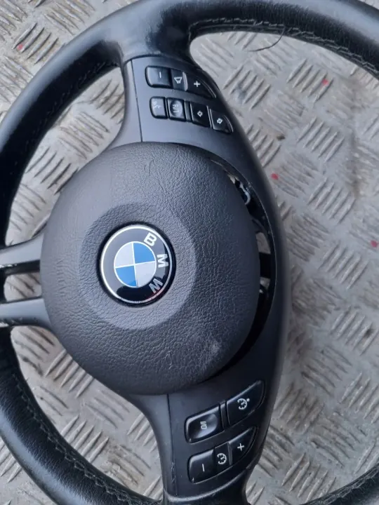 BMW OE 6 760 577 Sportratt - Läder Multifunktion image 3
