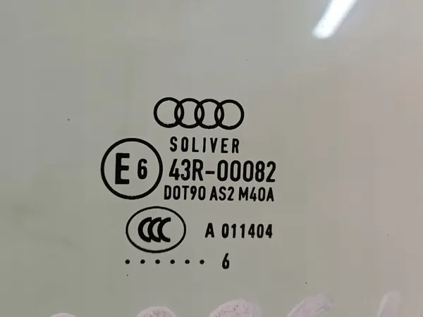 Audi A5 5F Heck Rechts Scheibe OEM RTEKO LUK726 image 4
